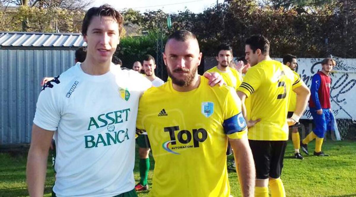 Calcio 1a Cat: botta e risposta Alberto Del Prete-Tramontano, 2-2 tra Sant'Ermete e Poggio Berni -