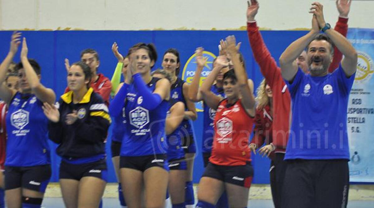 Volley B femminile, Stella Rimini sempre più bella: quinto successo consecutivo e vetta solitaria -