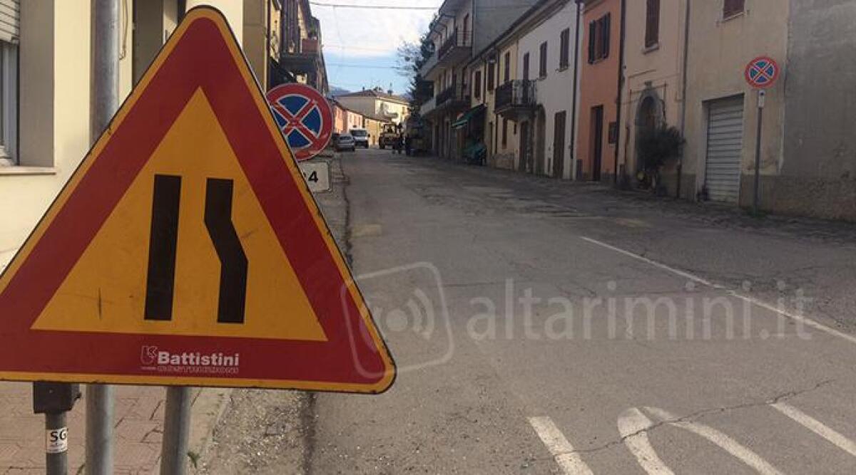 Cambia la viabilit&agrave; a Novafeltria, via IV Novembre diventa a senso unico di marcia - 