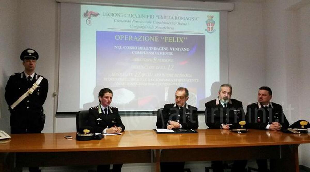VIDEO: Novafeltria, duro colpo allo spaccio: smerciavano droga fuori da locali ma anche al cimitero di Perticara -