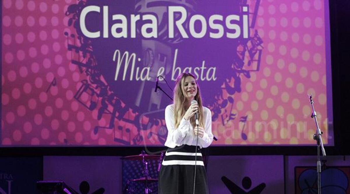 FOTO: Clara Rossi, sorella di Valentino tra i protagonisti del concorso 'Incanto Festival 2017' a Morciano di Romagna -