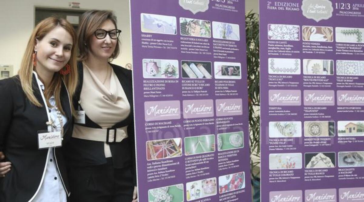 L'arte di ricamare protagonista tra espositori e workshop, a Bellaria torna la fiera 'Manidoro' - 