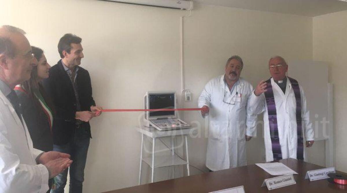 Un nuovo ecografo donato al Pronto Intervento dell'Ospedale &lsquo;Franchini&rsquo; di Santarcangelo - 