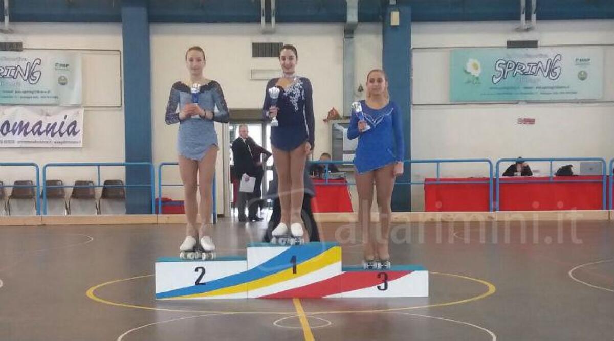 Pattinaggio Artistico, la riccionese Sabrina Gugnali &egrave; bronzo al Campionato Regionale Uisp - 