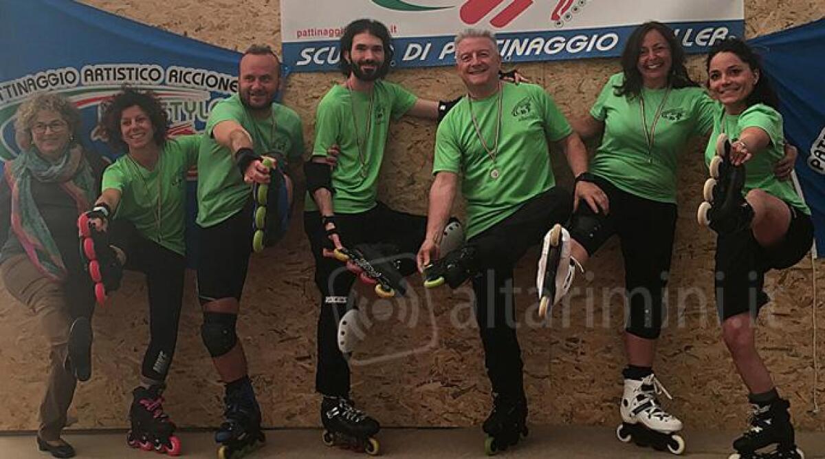 Tutti sui roller, al trofeo di primavera di Riccione in pista atleti dai 4 ai 50 anni - 