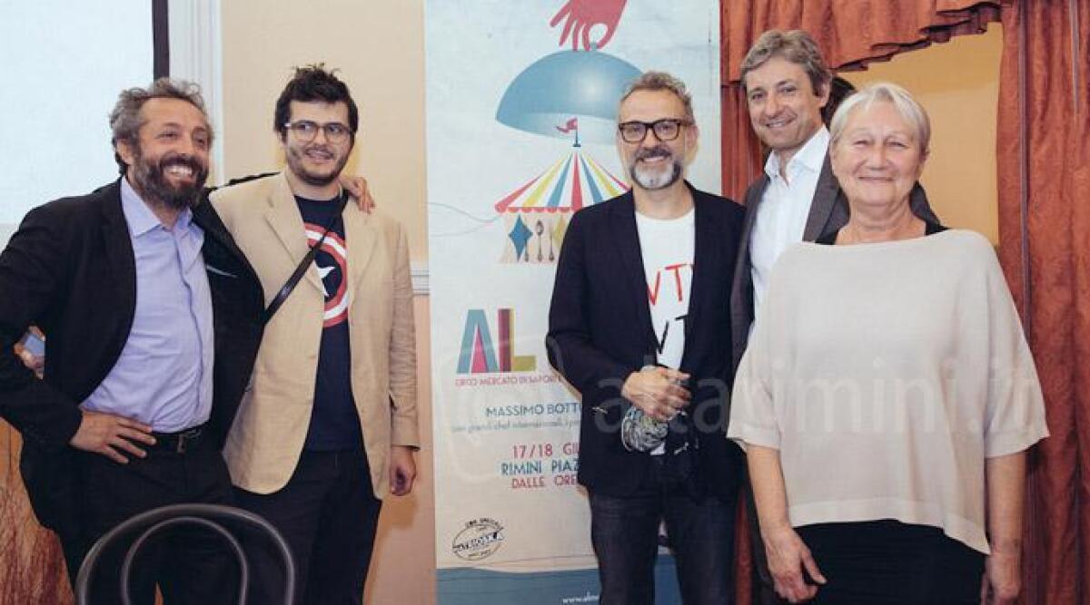 Torna a Rimini 'Al Meni', grande circo del gusto.  Ecco la squadra degli chef guidata da Massimo Bottura - 
