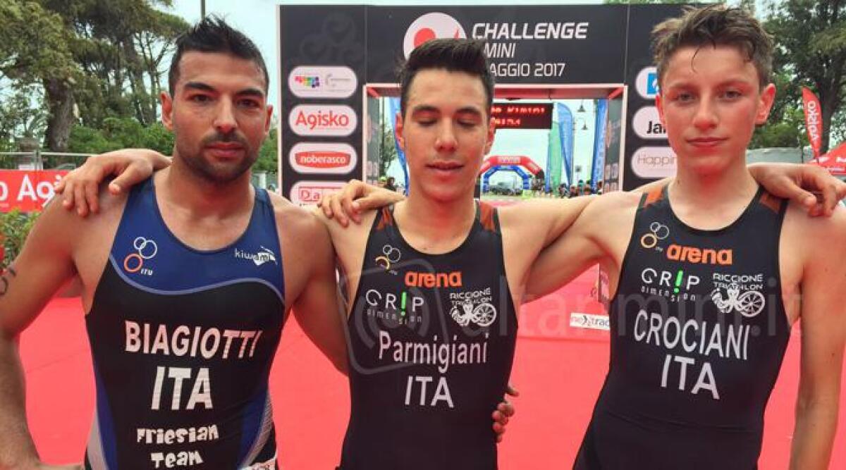 Triathlon sprint, Parmigiani bissa la vittoria del 2016: Polisportiva Riccione show al Challenge Rimini -