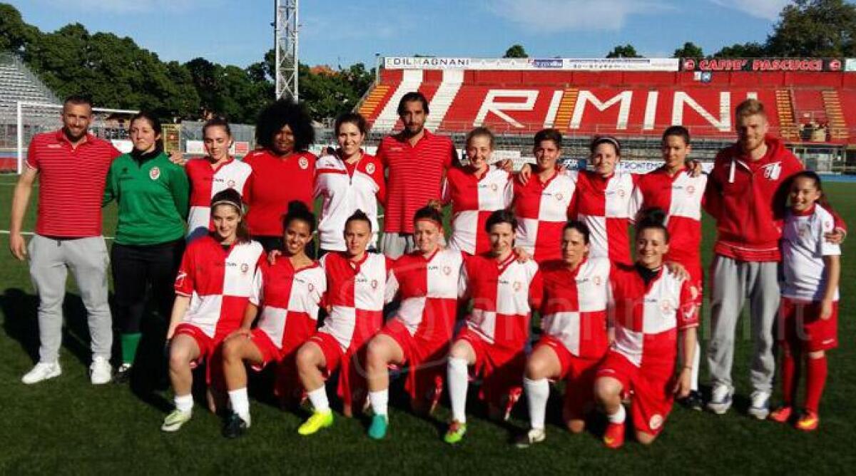 Calcio femminile: al Neri le ragazze del Rimini chiudono la stagione con una vittoria - 