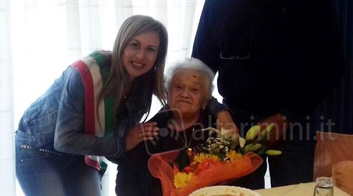 Coriano, Casadei Laura Giuseppina compie 101 anni, gli auguri del Sindaco e della citt&agrave; - 