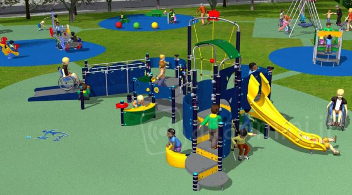 Riccione, il parco della resistenza avr&agrave; a breve giochi anche per i bambini con disabilit&agrave; - 