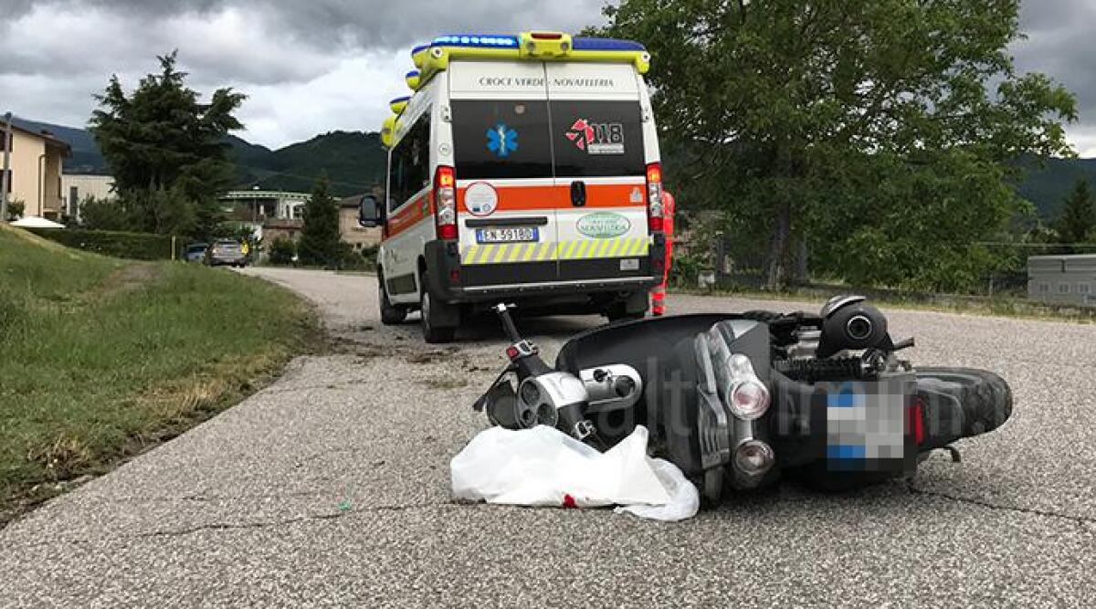 Ponte Messa, perde il controllo dello scooter e finisce a terra: 40enne ricoverato in codice rosso - 