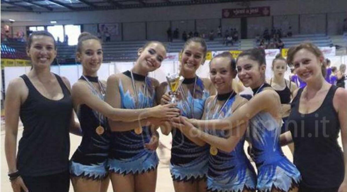 Ginnastica ritmica, le atlete de La Fenice Rimini conquistano l'oro ai campionati nazionali - 
