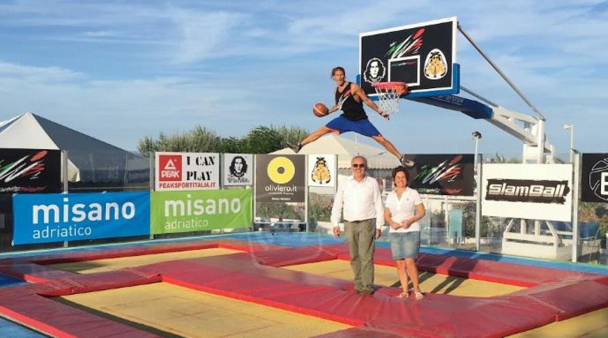 A Misano l&rsquo;unico campo di SlamBall in Europa: inaugurazione con Marco Bianchi, vincitore negli Stati Uniti - 