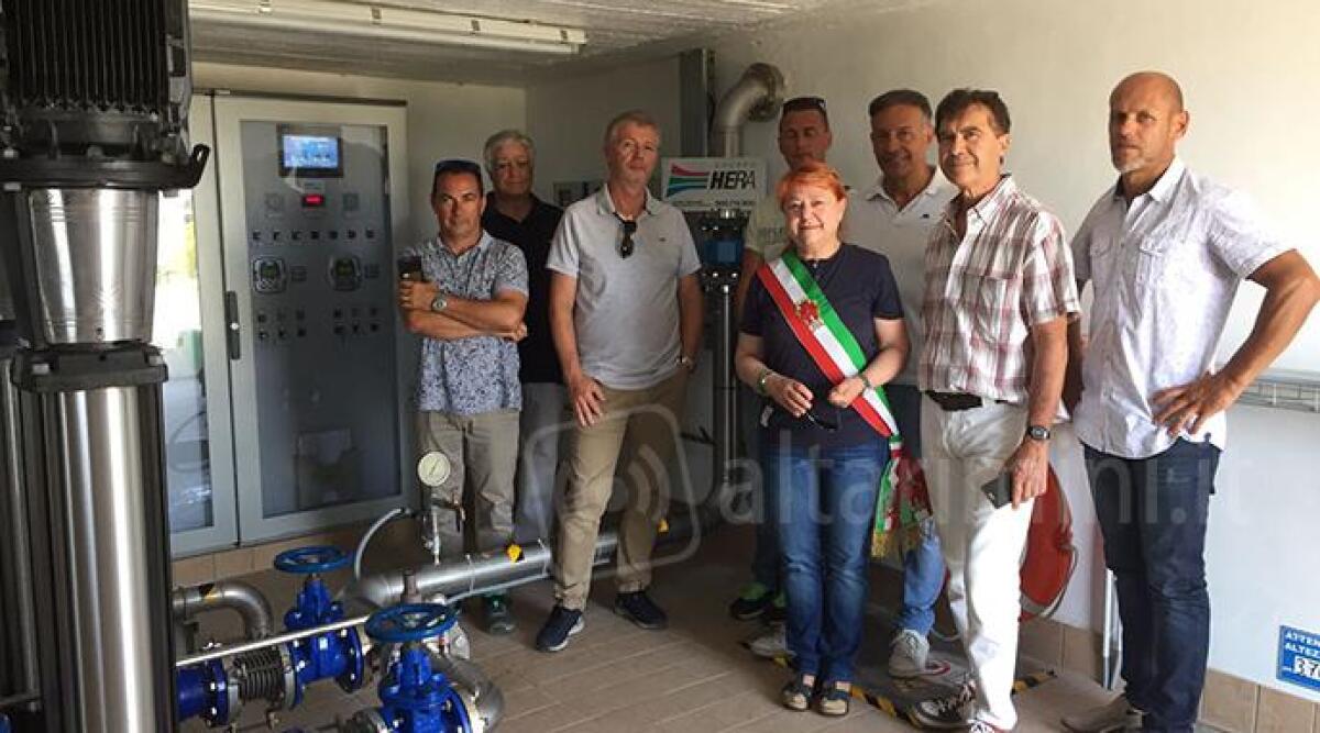 Hera: concluso l’intervento di ristrutturazione dell’impianto idrico strategico di Montefiore Conca -