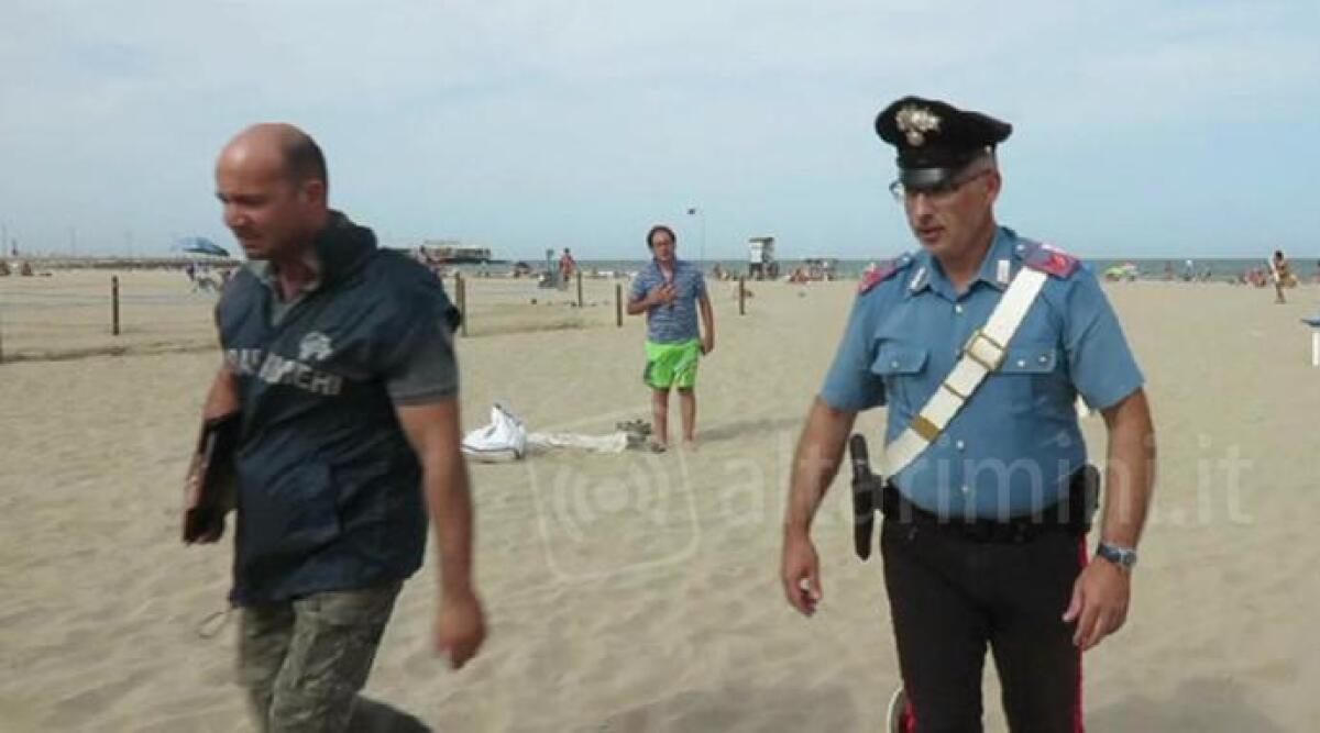 VIDEO: ancora una violenza sessuale in spiaggia a Rimini nei confroni di una turista, arrestato 34enne magrebino - 