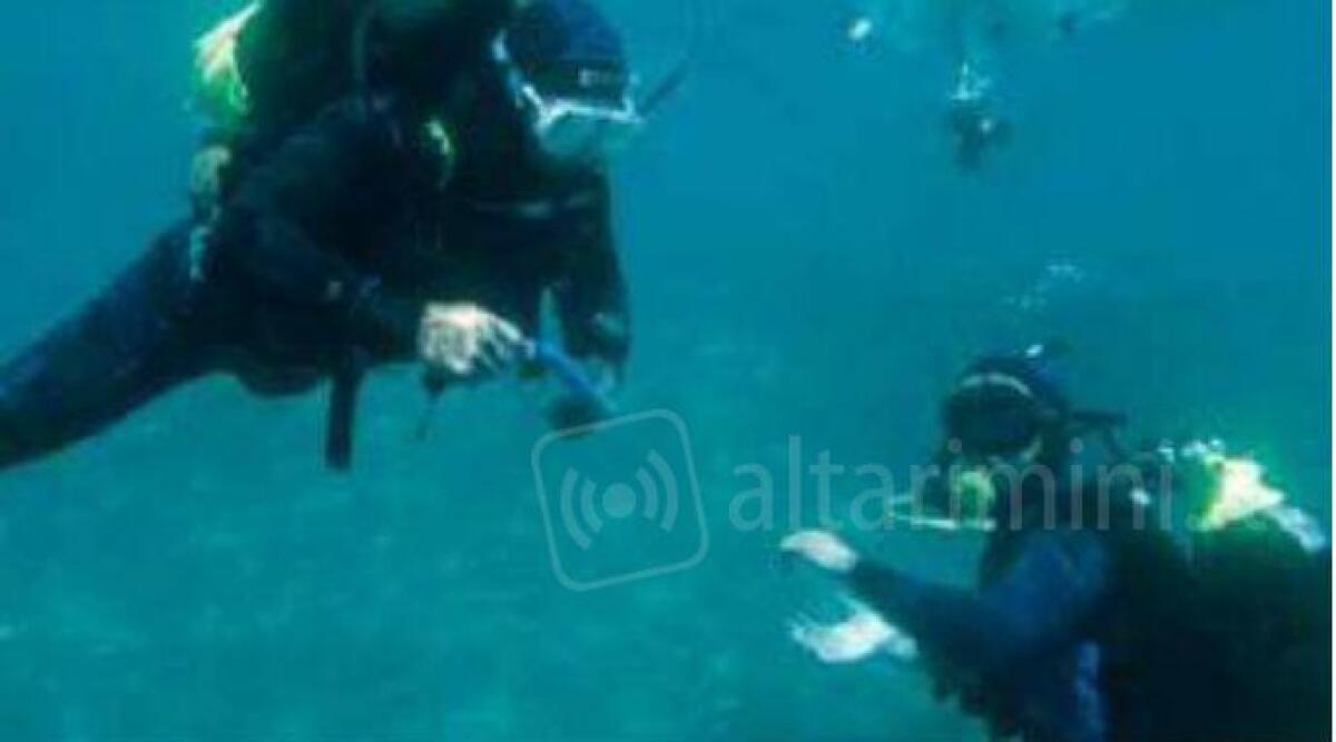 Sotto il mare di Rimini abitano preziosi reperti, arriva il turismo subacqueo dal Paguro all'Isola delle Rose - Sub in azione ARCHIVIO