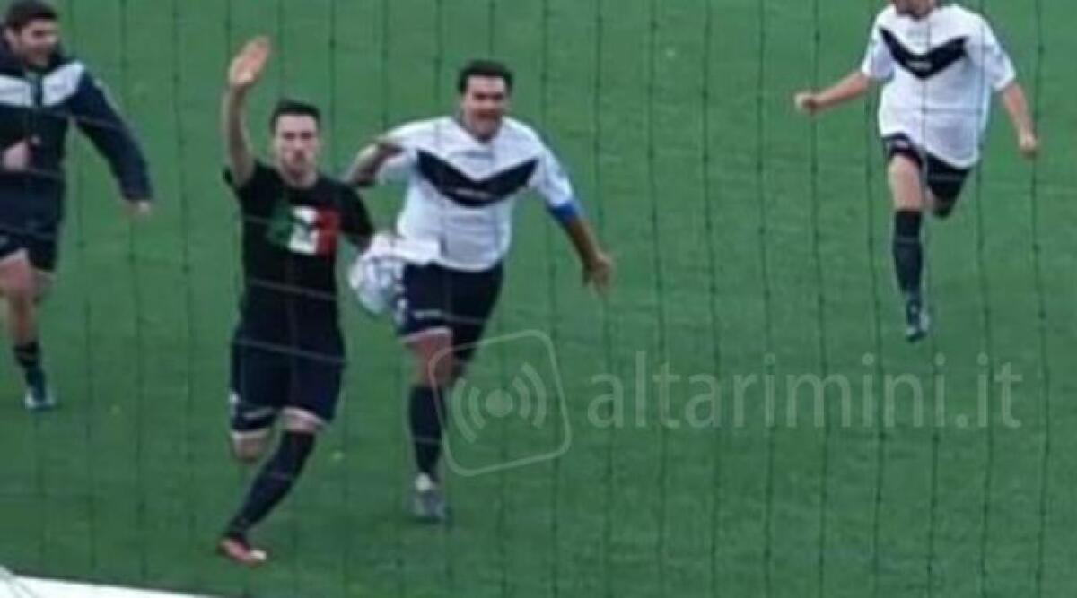 Segna contro il Marzabotto calcio e fa saluto romano, da Rimini la lettera di un sopravvissuto all'eccidio nazifascista - 