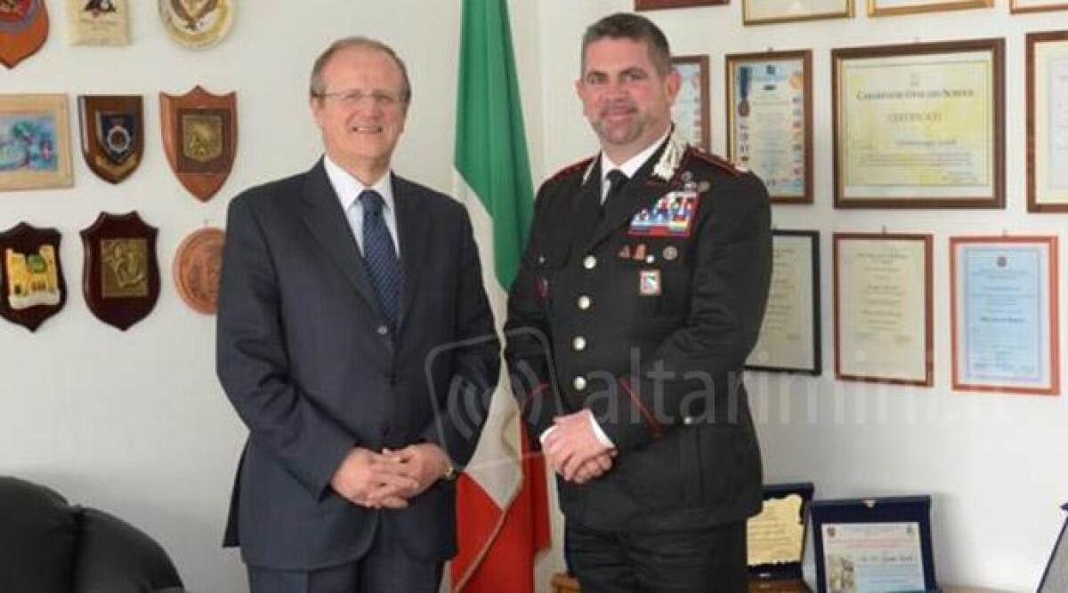 L'ambasciatore d'Italia presso San Marino in visita al Comando Provinciale dei Carabinieri - 