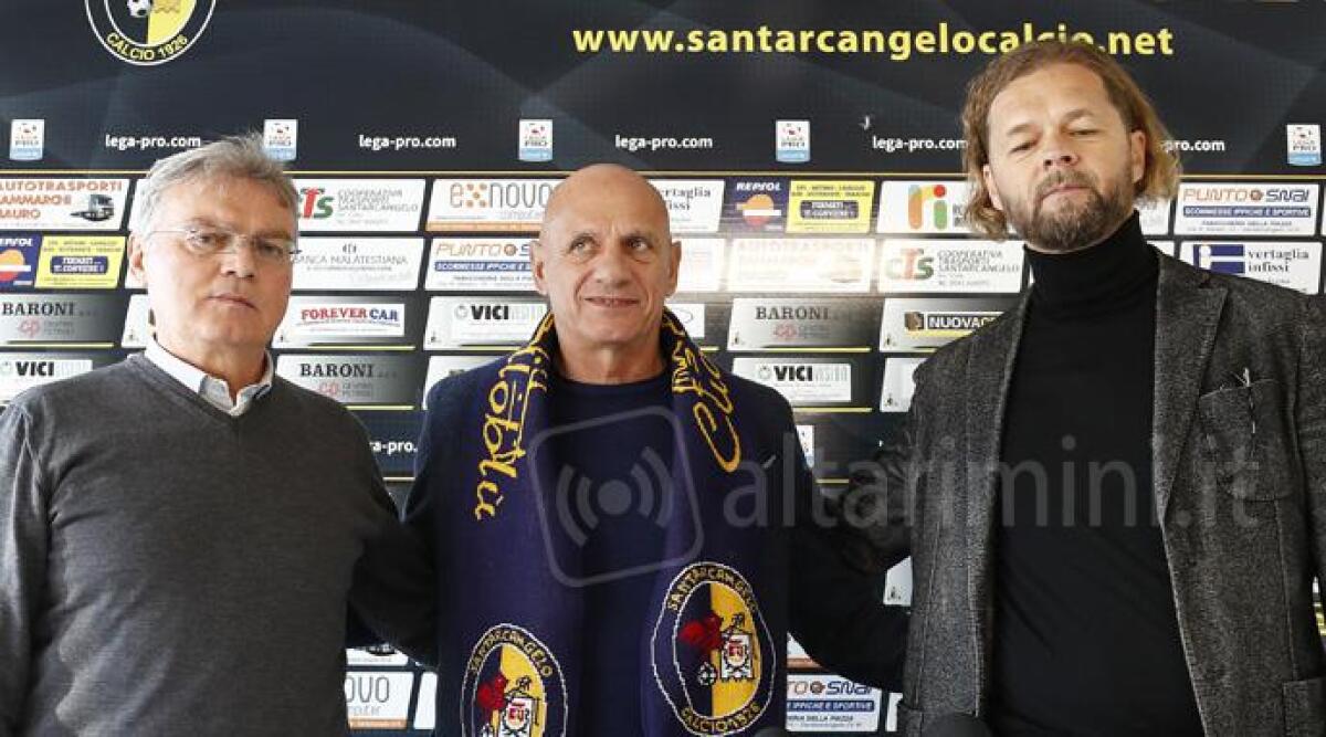 Santarcangelo calcio, la nuova propriet&agrave; paga gli stipendi in anticipo e presenta mister Cavasin - 
