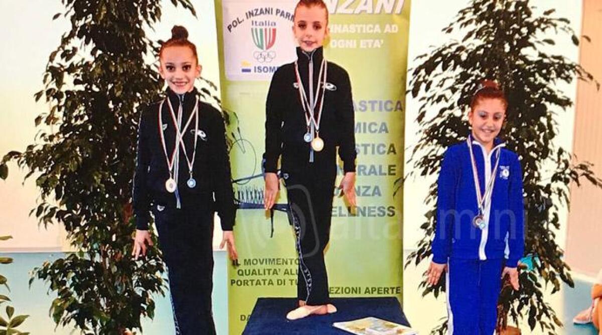 Brillano le giovanissime ginnaste di Riccione, protagonista alle gare di Parma - 