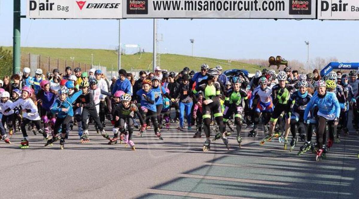 Al Misano World Circuit non solo bolidi a motore, ma anche i funamboli del pattinaggio - 