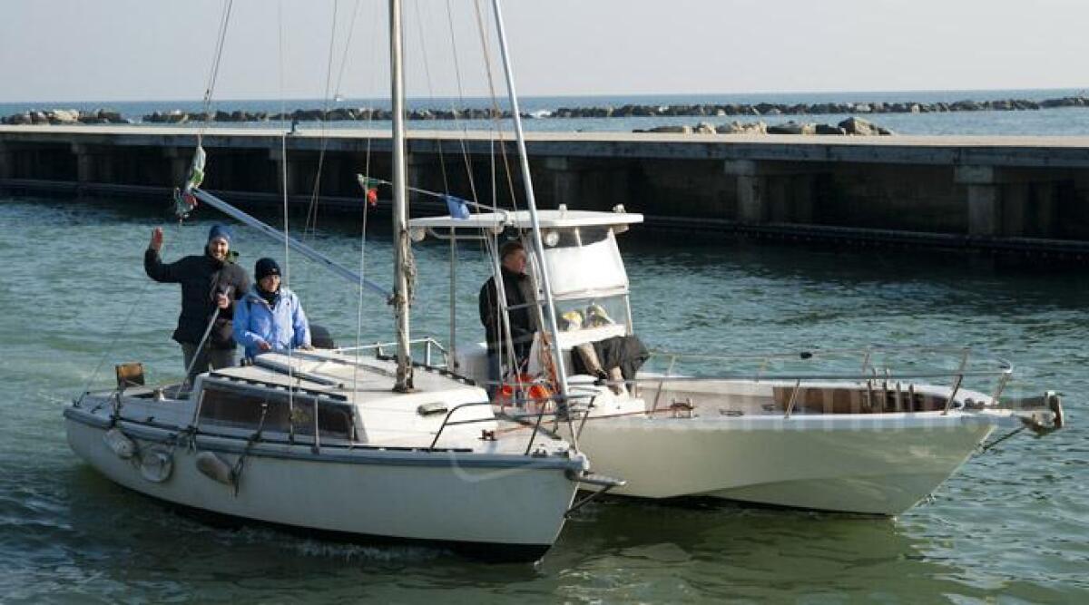 Un'imbarcazione donata alla sezione Scout dei giovani esploratori di Bellaria - 