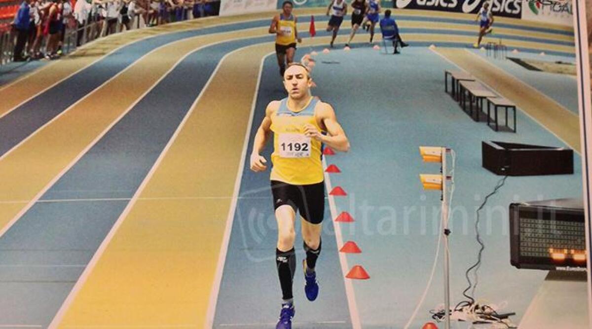 Atletica, tre medaglie d'oro per il fortissimo riminese Giuseppe Ugolini agli italiani Indoor Master - 
