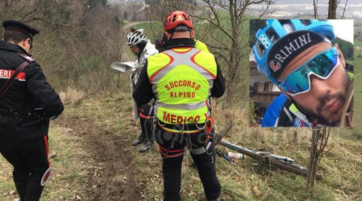 Nicola Parentelli, vittima di una caduta dalla mountain bike a Tausano di San Leo. Ex portiere Gambettola di 29 anni -