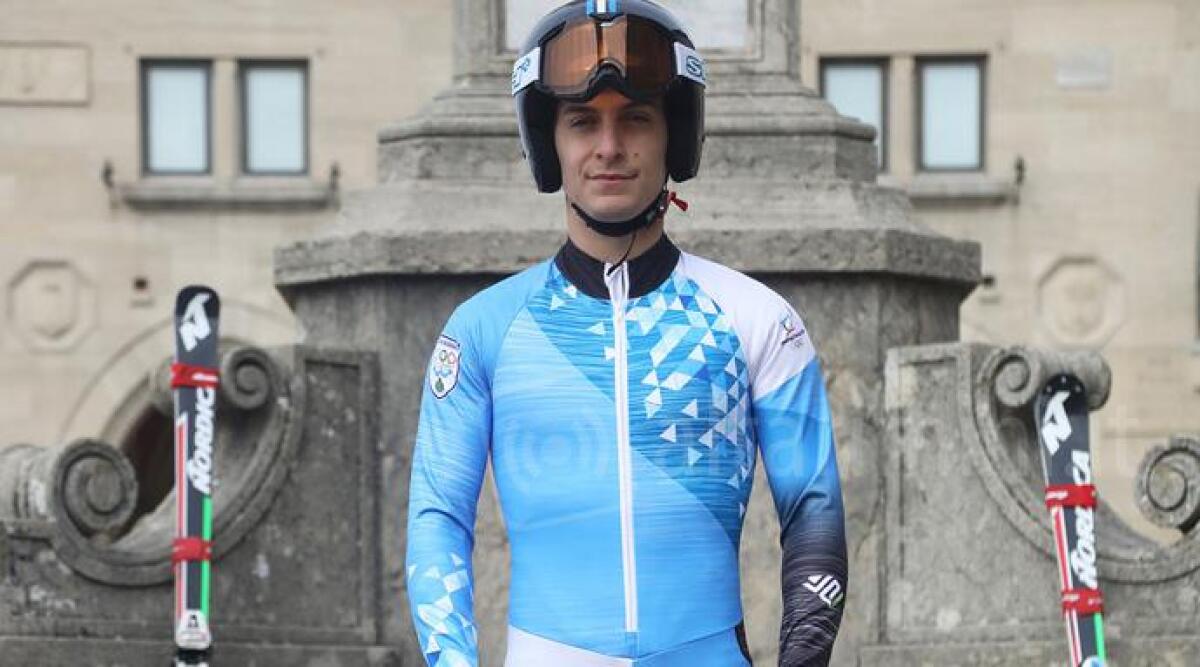 Olimpiadi invernali in Corea, San Marino tifa lo sciatore Alessandro Mariotti - 