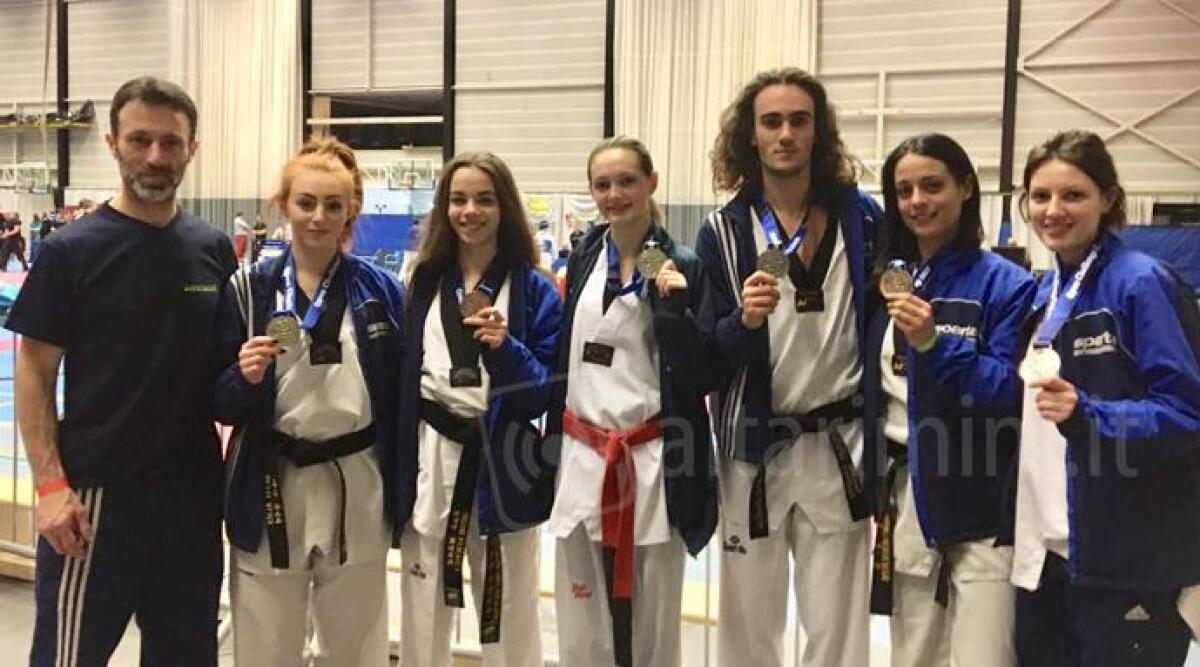 Il Taekwondo Riccione torna dal Belgio con quattro argenti e due bronzi - 