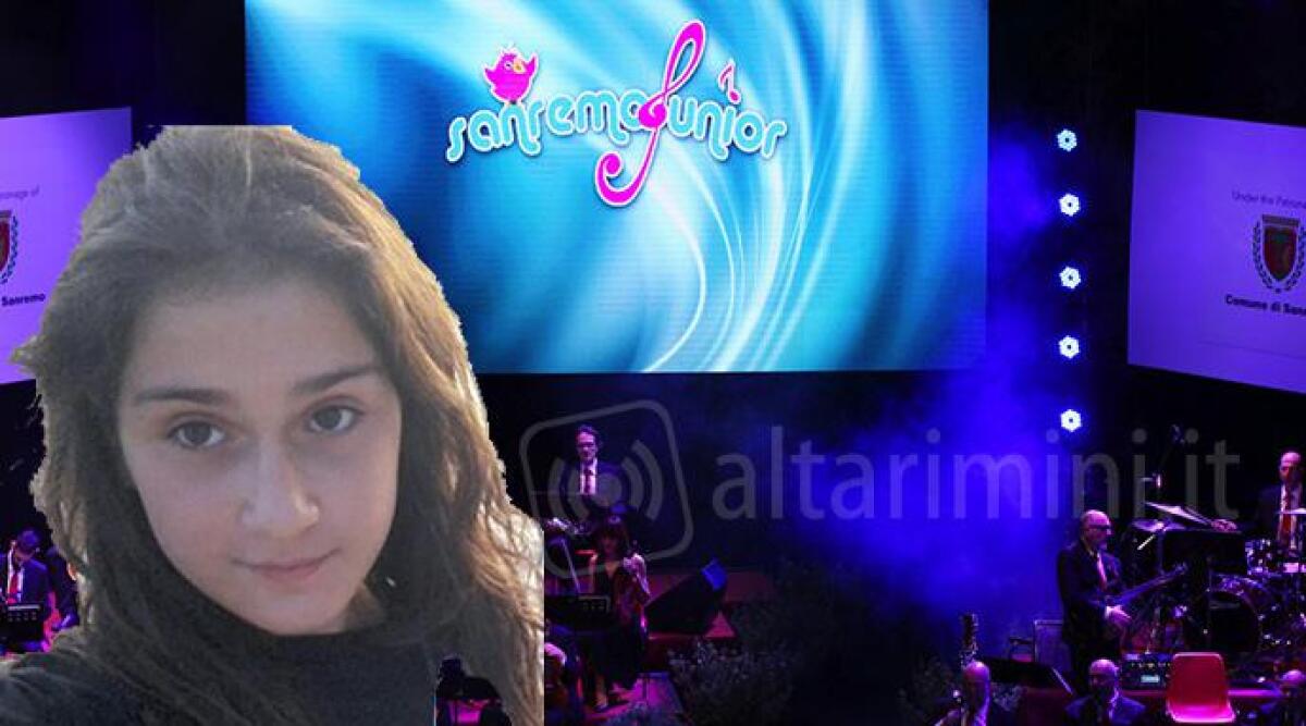 Sanremo Junior, giovanissima cantante di Novafeltria alla finale nazionale. Sul palco sabato 3 marzo - 