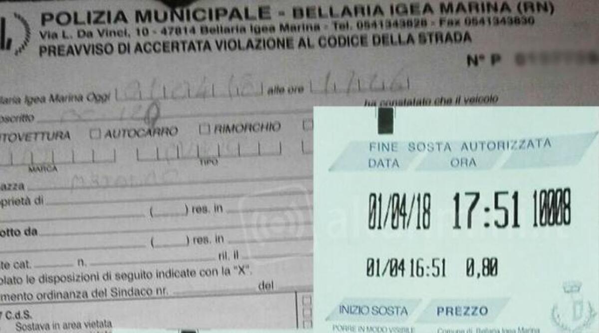 Parcheggio beffa: il tagliando c'&egrave; e anche la multa. 'La sanzione &egrave; di 40 euro ma il ricorso costa di pi&ugrave;' - 