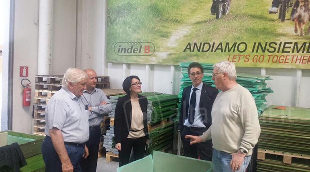 All'azienda Indel B di Sant'Agata Feltria la visita dell'assessore regionale Emma Petitti - 