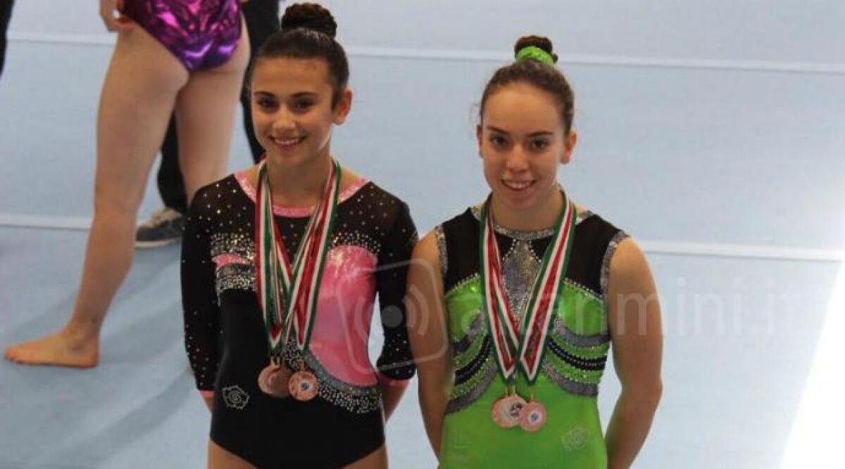 Ginnastica artistica, quante medaglie per la Polisportiva Riccione ai campionati Regionali individuali - 
