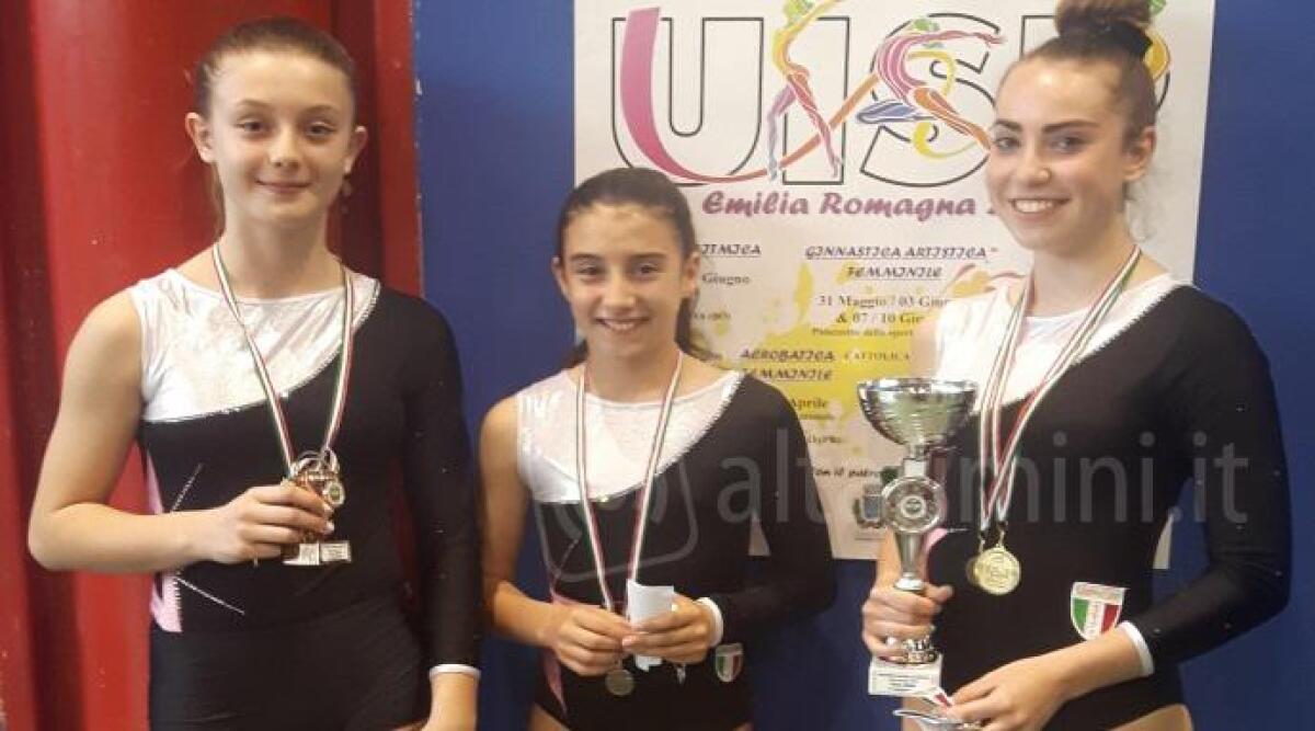 Ginnastica: ottimi risultati per le ginnaste della Societ&agrave; Gymteam ai Campionati Nazionali di Acrobatica - 