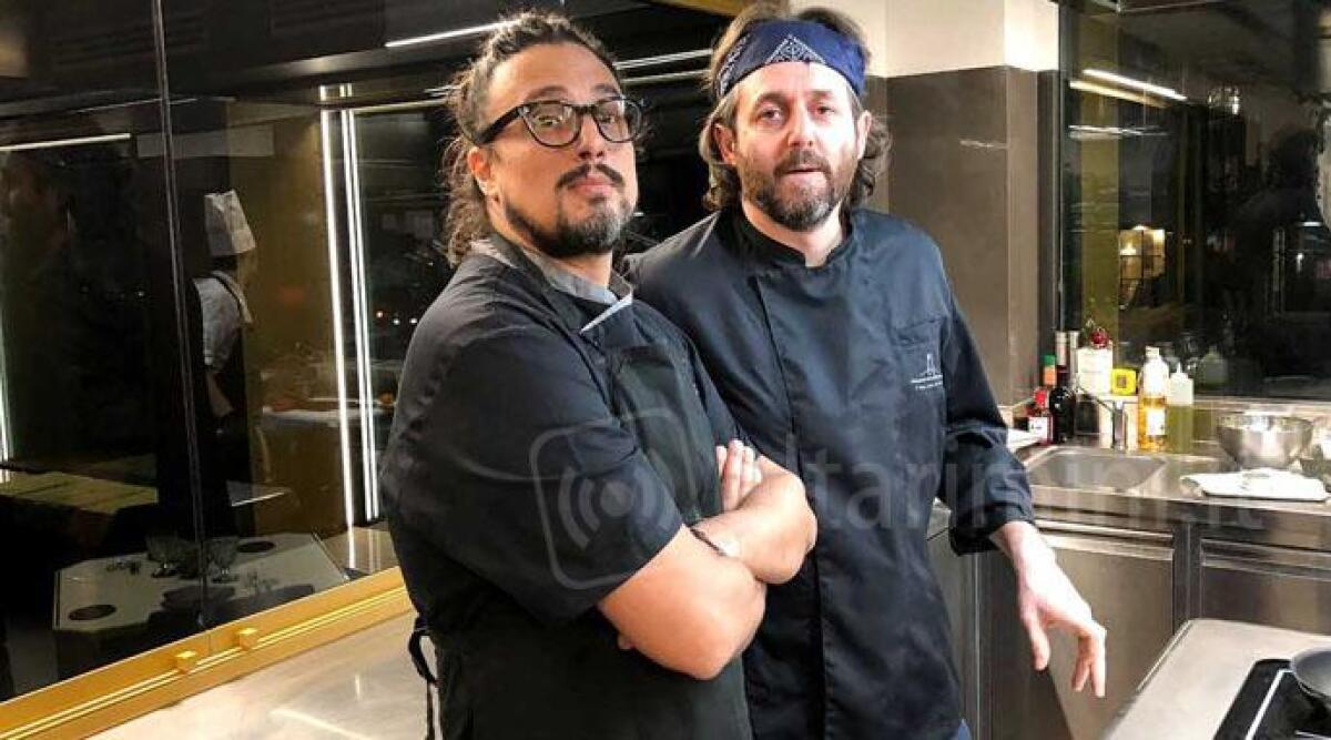 Alessandro Borghese a San Patrignano: con l'altro chef Cristiano Tomei cuciner&agrave; per 1300 persone - 