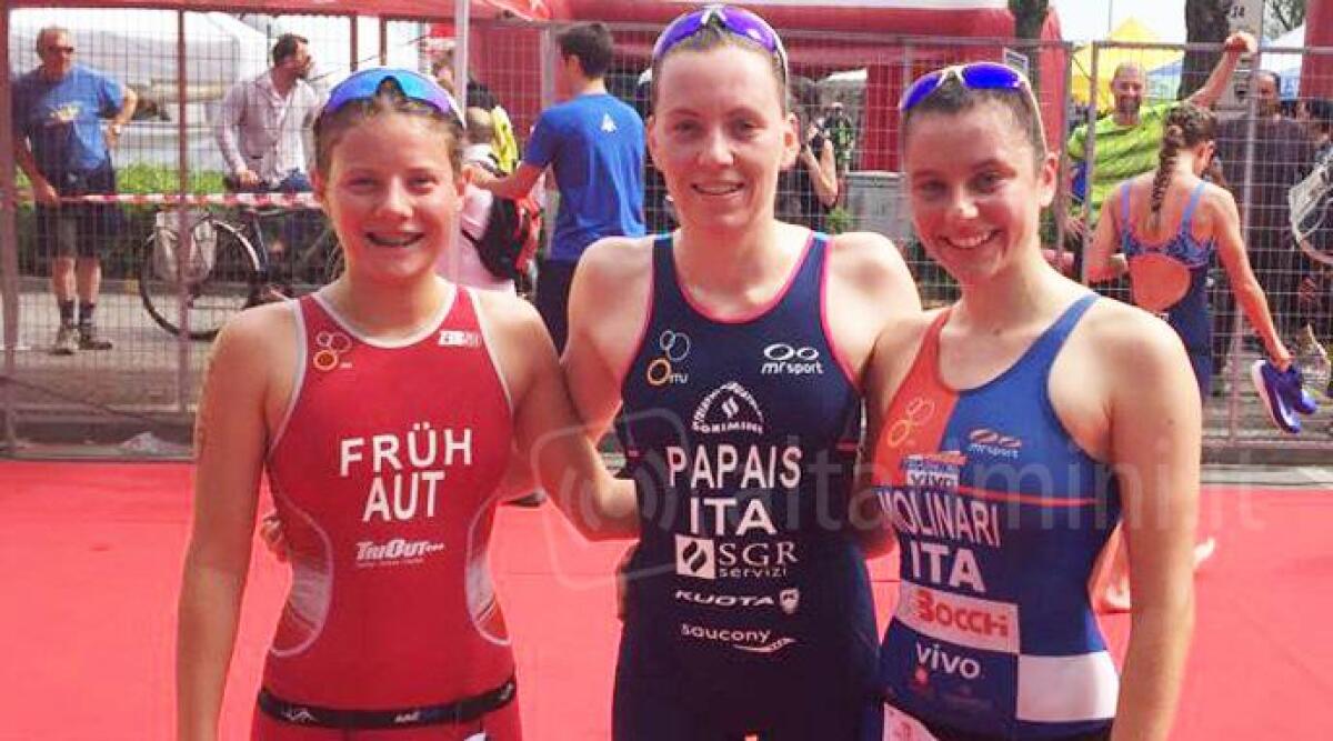 FOTO: spettacolo Challenge Riccione, Sara Papais del Td Rimini vince il triathlon sprint femminile -