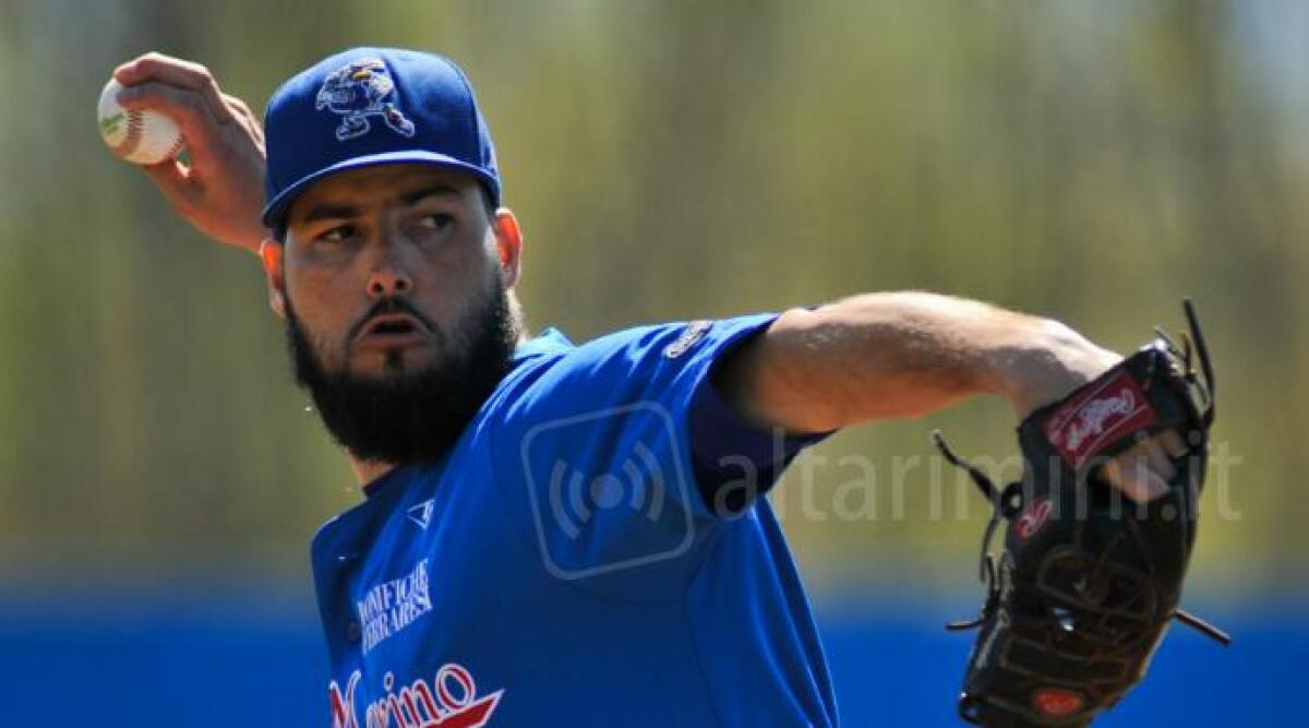 Baseball, doppietta della T&amp;A: il Padule si arrende anche in gara2 (6-1) - Il pitcher Quevedo