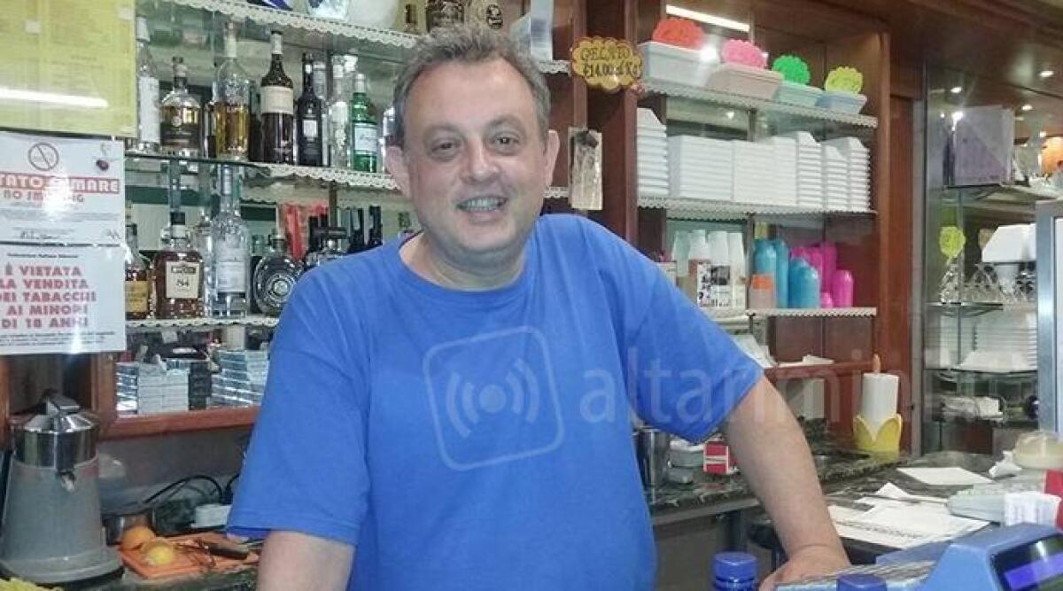 Novafeltria, muore a 50 anni lo storico gestore del Bar Bartolini. Lutto in paese - 