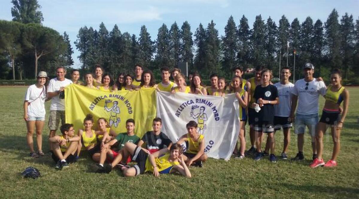 Atletica, ai Regionali Cadetti l'Atletica Rimini Nord Santarcangelo sfiora l'impresa: è seconda -