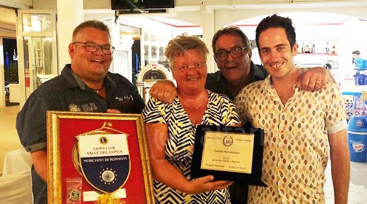 Premio fedeltà a famiglia tedesca: dal 1968 vacanze a Riccione e sempre al Bagno 137 -