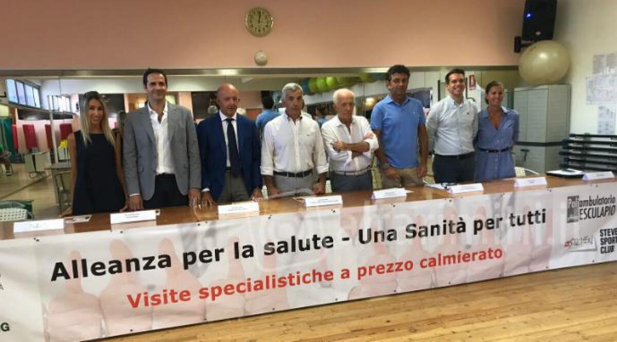 'Alleanza per la salute': Garden e Steven coi Poliambulatori Valturio ed Esculapio: visite specialistiche a prezzi calmierati - 