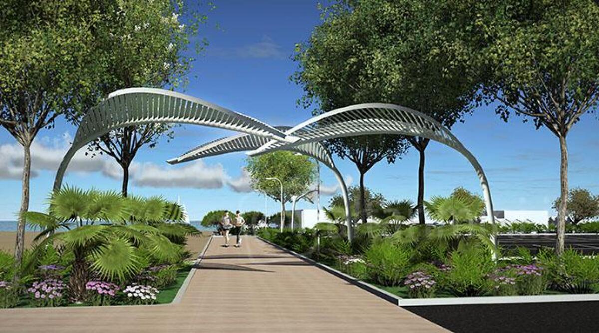 Nasce nuova passeggiata pedonale con videocamere e illuminazione da Riccione ai confini con Marano -