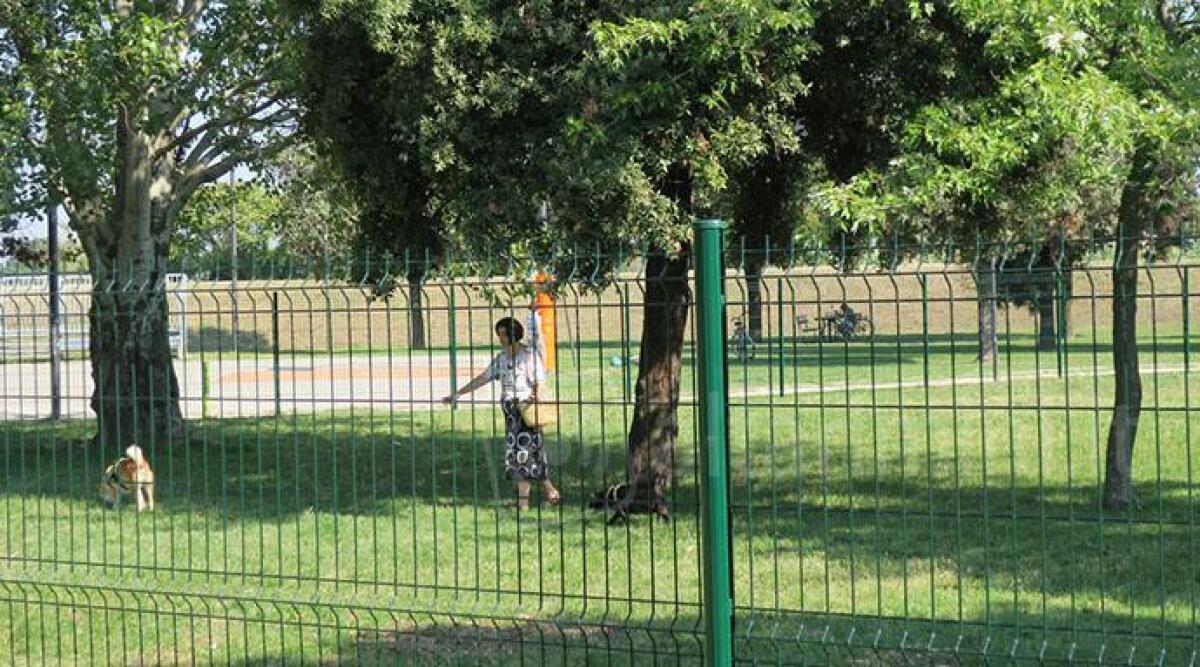 Nuova area di sgambamento per cani al parco Francolini di Santarcangelo -