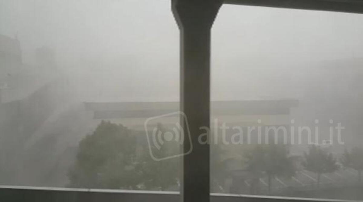 VIDEO: San Marino finisce sott'acqua per un forte temporale in zona Rovereta - 