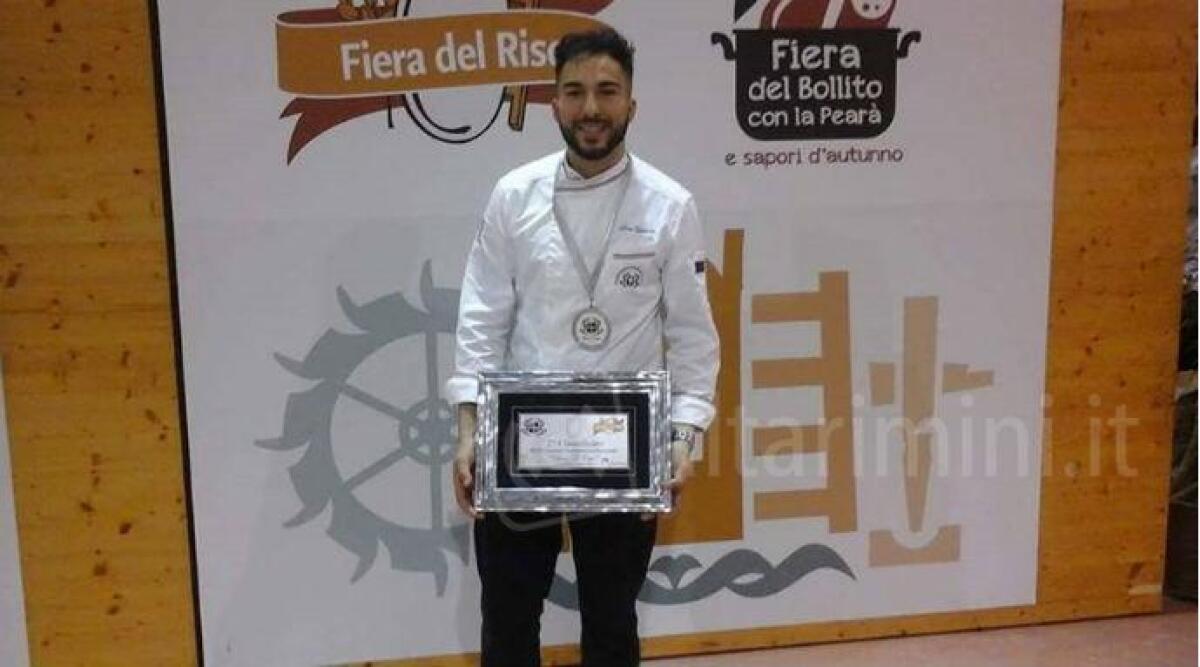 Risotto da record per chef riminese, secondo classificato al prestigioso "Chicco d'oro" di Verona - 