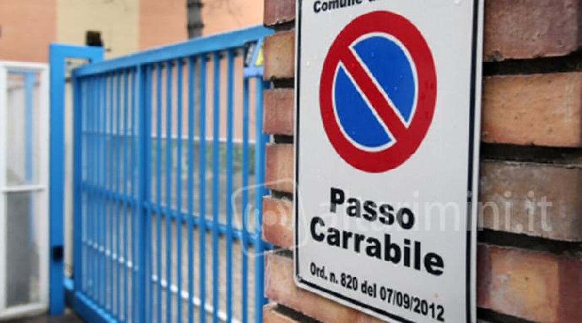 Passi Carrai, a Riccione arrivano per posta i bollettini per pagare il canone - 