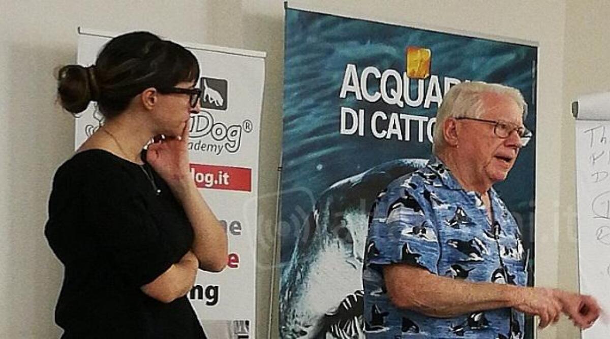 All’Acquario di Cattolica il workshop di addestramento animali con l’esperto Bob Bayley -
