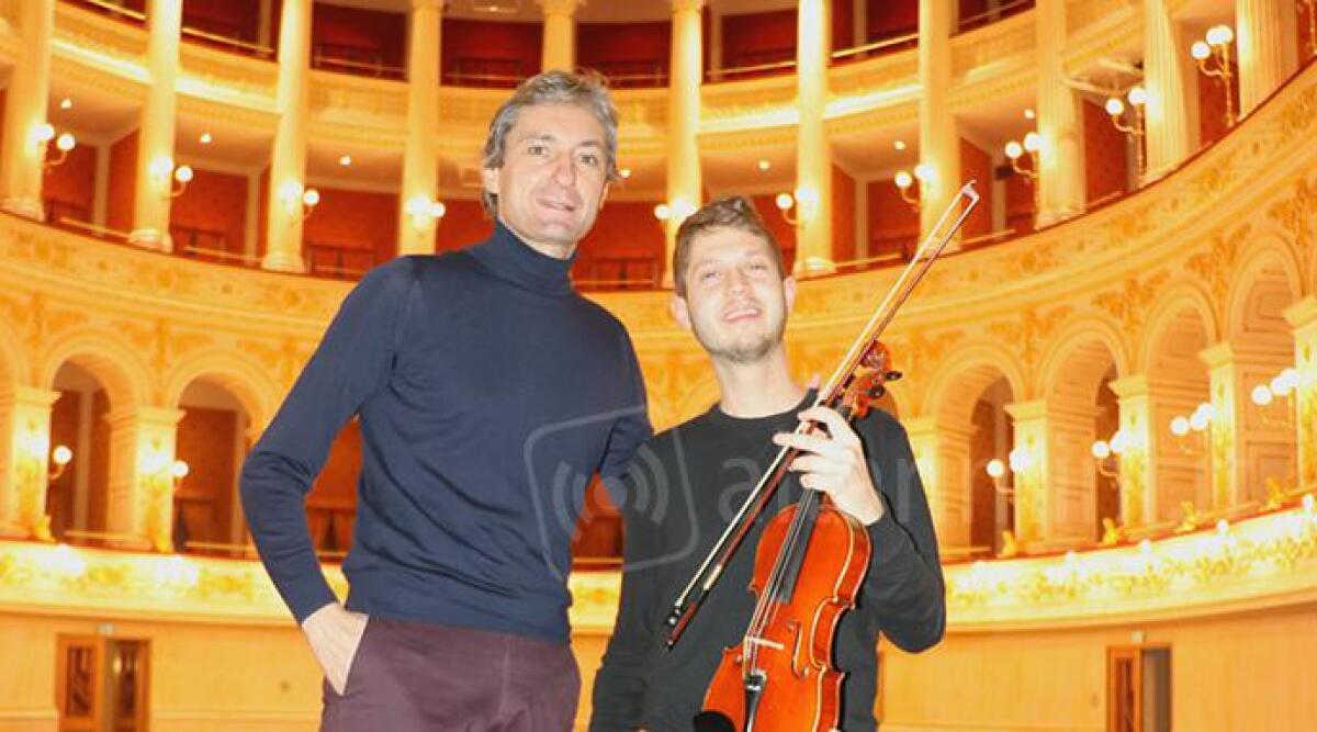 Violino superstar di Federico Mecozzi: il giovane di Villa Verucchio sar&agrave; al Teatro Galli - 