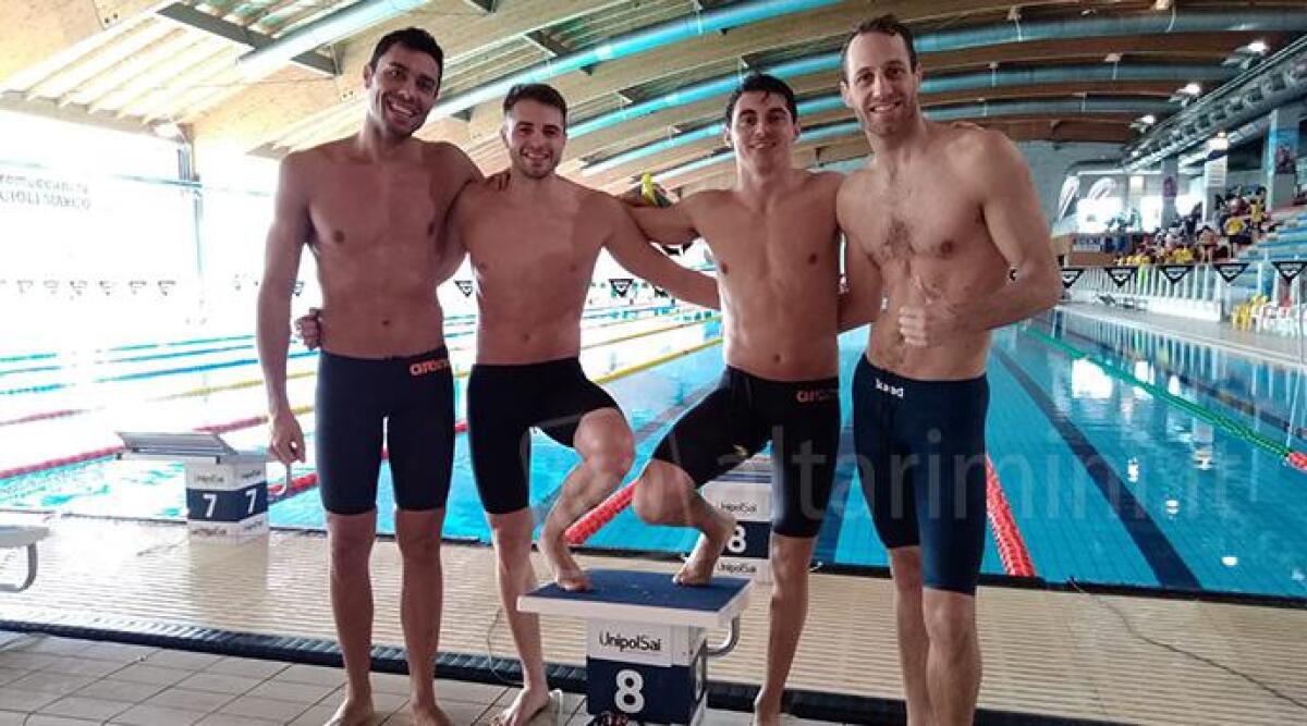 La Virtus Buonconvento vince il 15° Trofeo di Nuoto Master "Città di Riccione" -